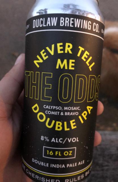 Never Tell Me The Odds 8.0%, DuClaw Brewing Company, United States