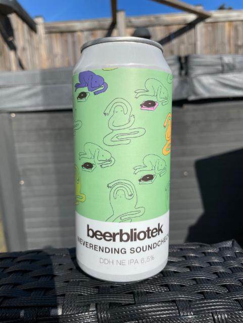 Neverending soundcheck IPA 6.5%, Beerbliotek, Sweden
