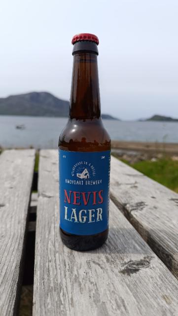 Nevis Lager 4.1%, Knoydart Brewery Limited, Scotland