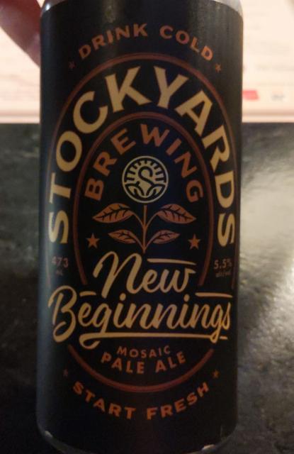 New Beginnings 5.5%, Stockyards Brewing, Canada