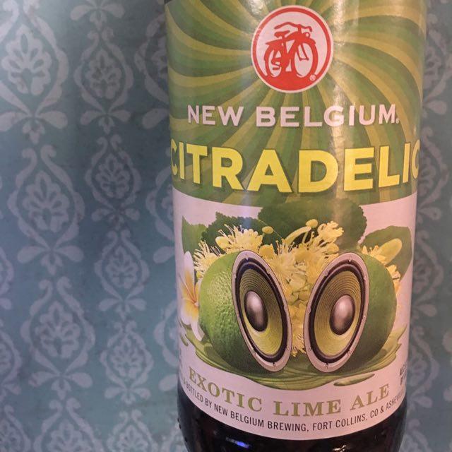 Citradelic Exotic Lime Ale 5.2%, New Belgium Brewing Company, United States