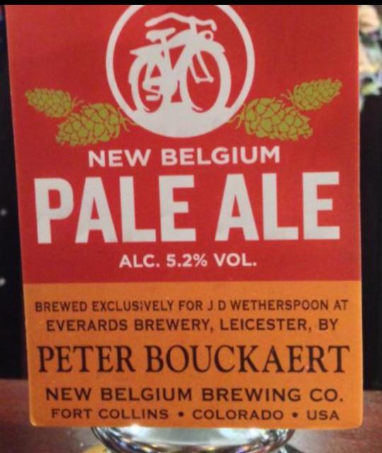 New Belgium Pale Ale 5.2%, New Belgium Brewing Company, United States