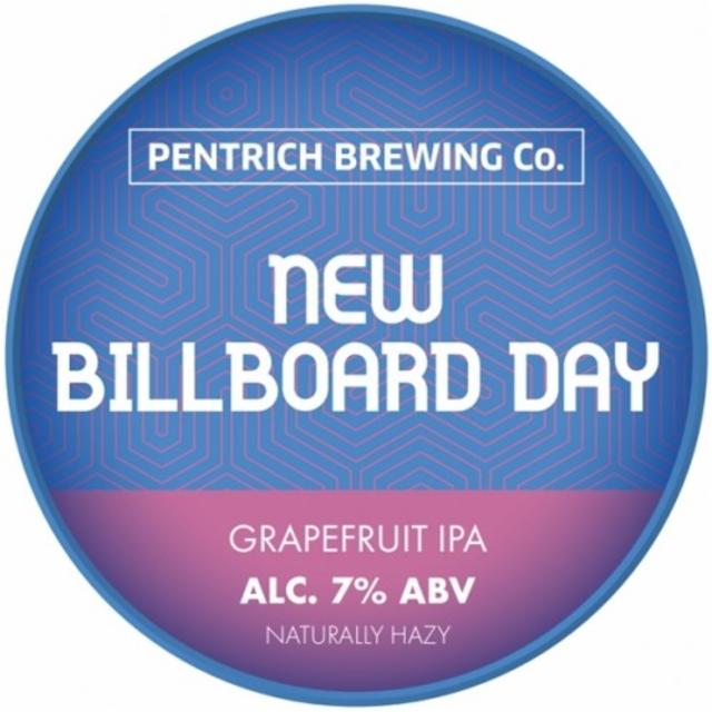 New Billboard Day 7.0%, Pentrich Brewing, England