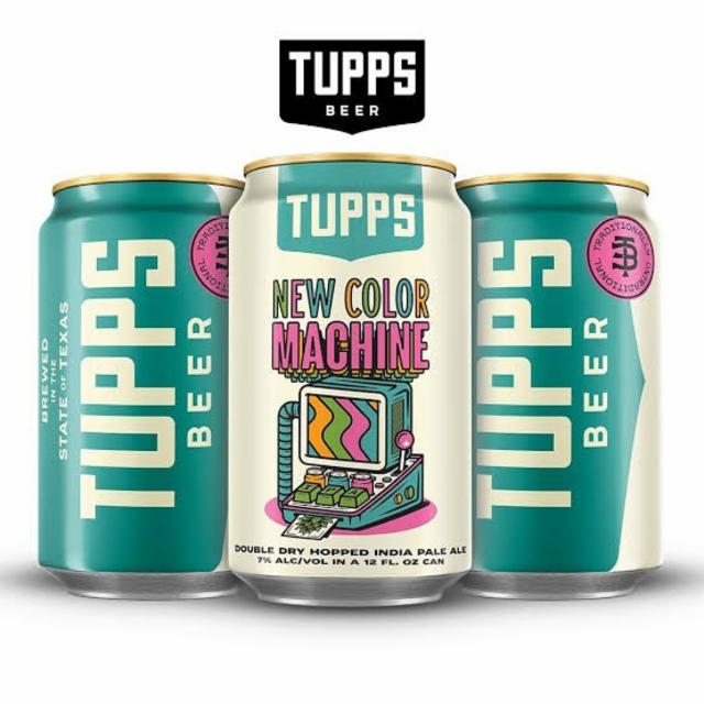new color machine 7.0%, Tupps Brewery, United States