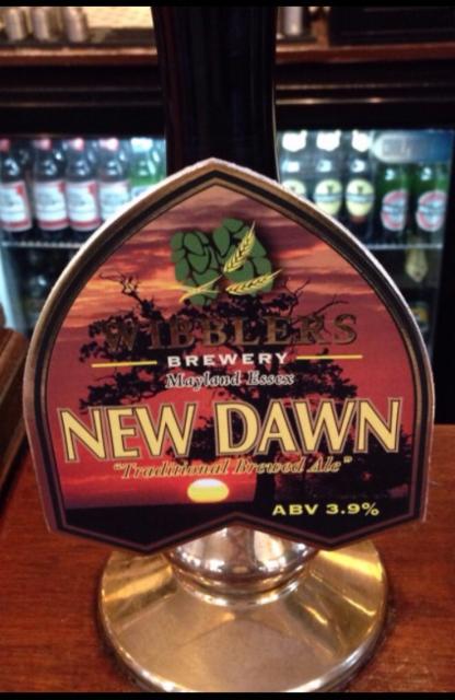 New Dawn 3.9%, Wibblers Brewery, England