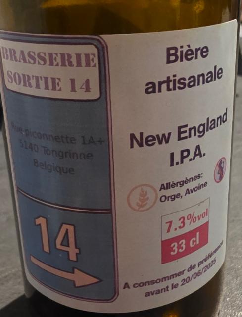 new england, Brasserie sortie 14