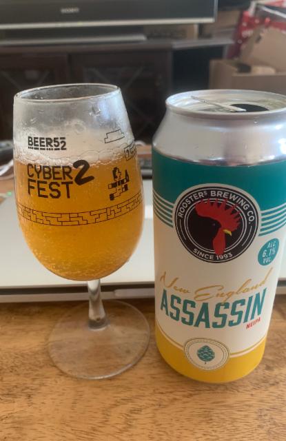 New England Assassin 6.1%, Rooster's Brewing Co., England