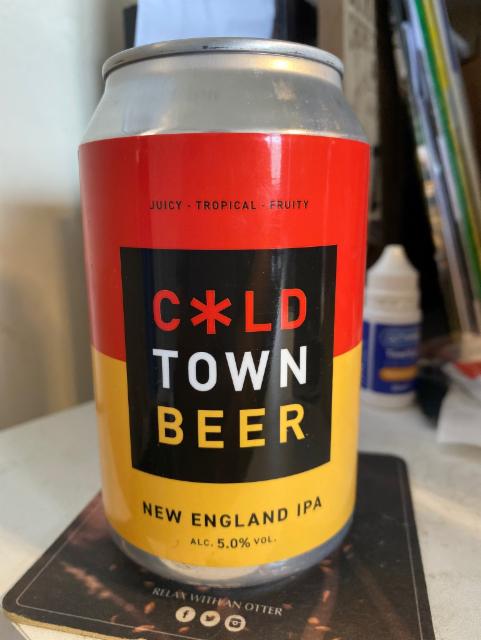 New England IPA 5.0%, Cold Town Beer, Scotland