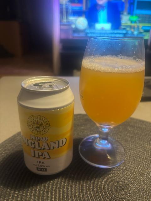 New England ipa 5.6%, Slottskällans Bryggeri, Sweden