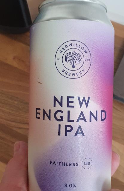new england ipa faithless 143 8.0%, RedWillow Brewery, England