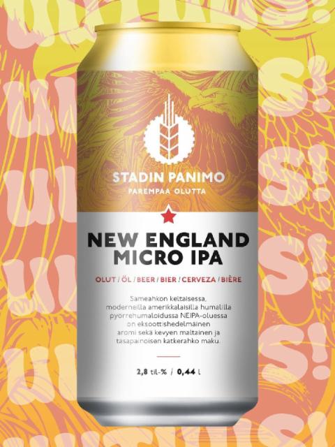 New England Micro IPA 2.8%, Stadin Panimo, Finland
