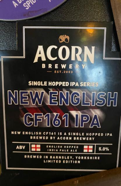 New English CF161 IPA 5.0%, Acorn Brewery, England