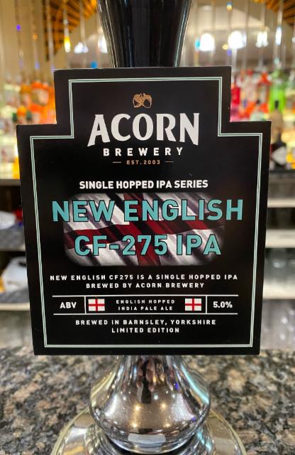 New English GF-275 IPA 5.0%, Acorn Brewery, England