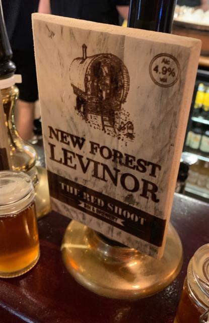 New Forest Levinor 4.9%, The Red Shoot Inn & Brewery, England