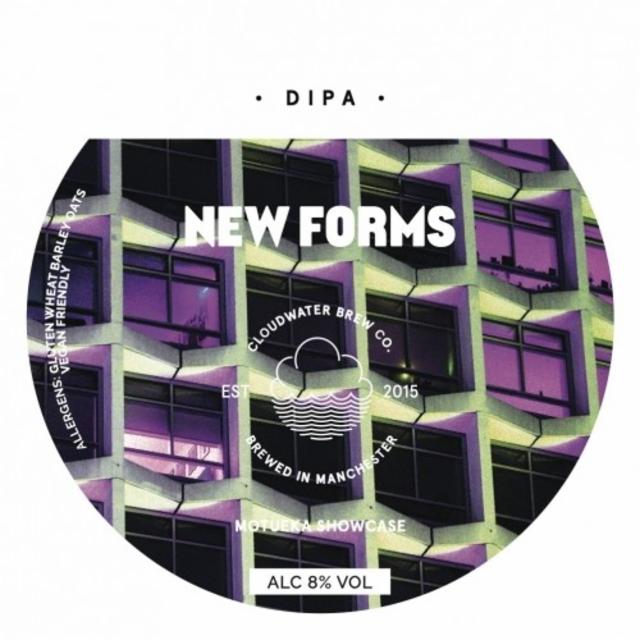 New Forms 8.0%, Cloudwater Brew Co., England
