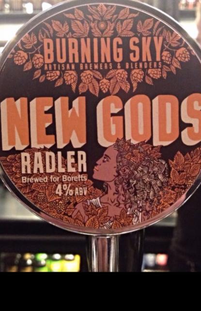 New Gods 4.0%, Burning Sky Brewery, England