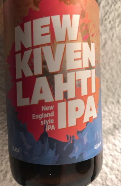 New Kivenlahti IPA 5.5%, Stadin Panimo, Finland