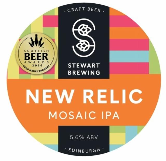 New Relic 5.6%, Stewart Brewing, Scotland
