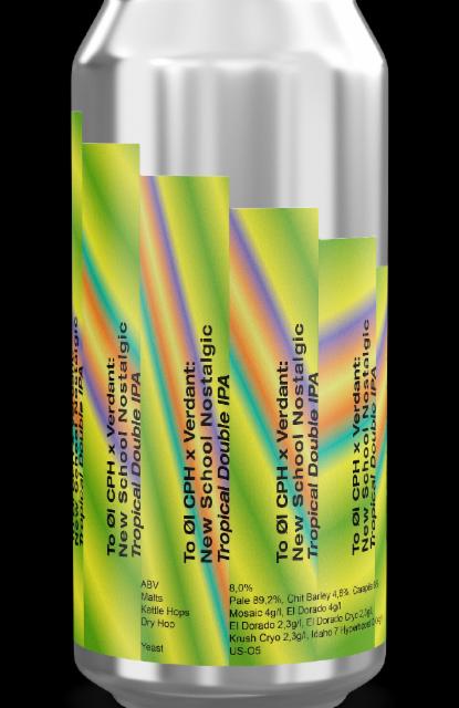 New School Nostalgic 8.0%, To Øl, Denmark