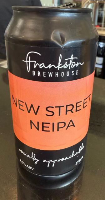 New Street Neipa 6.2%, Frankston Brewhouse, Australia