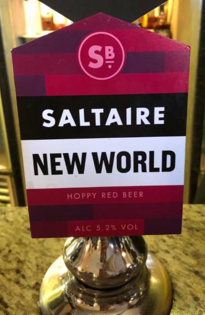 New World, Hoppy Red Beer 5.2%, Saltaire Brewery, England