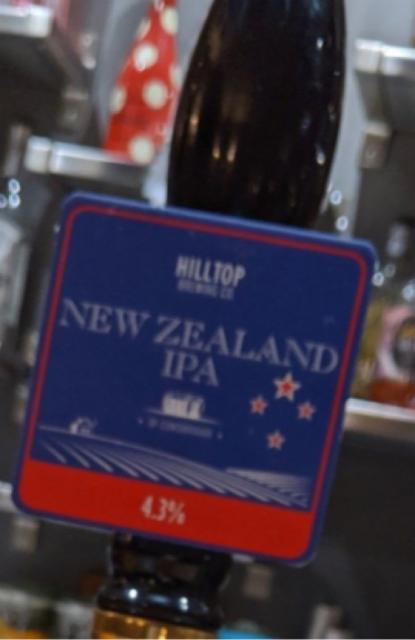 New Zealand IPA 4.3%, Hilltop Brewing Co., England