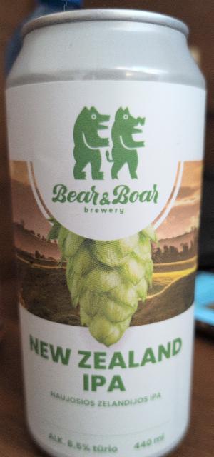 New Zealand IPA 6.5%, Bear And Boar, Lithuania