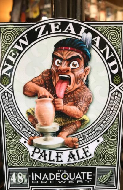 New Zealand Pale Ale 4.8%, The Inadequate Brewery, England