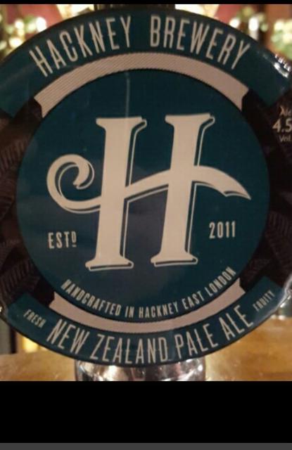 New Zealand Pale Ale 4.5%, Hackney Brewery, England