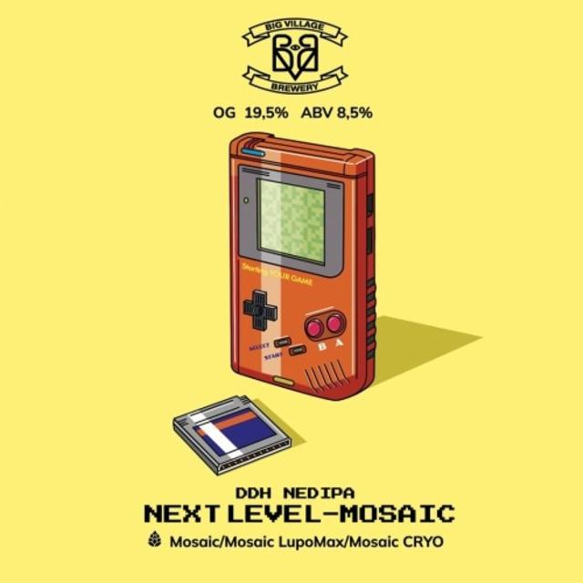 Next Level - Mosaic 8.5%, Big Village Brewery, Russia