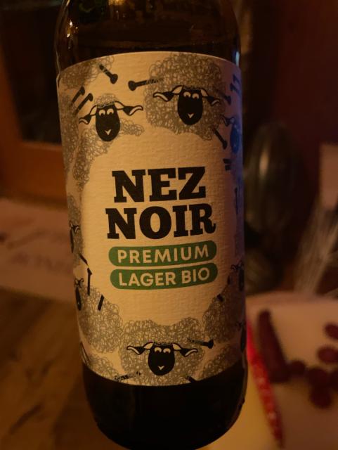 Nez noir premuim lager bio 4.7%, The Alps (Domaines Rouvinez), Switzerland