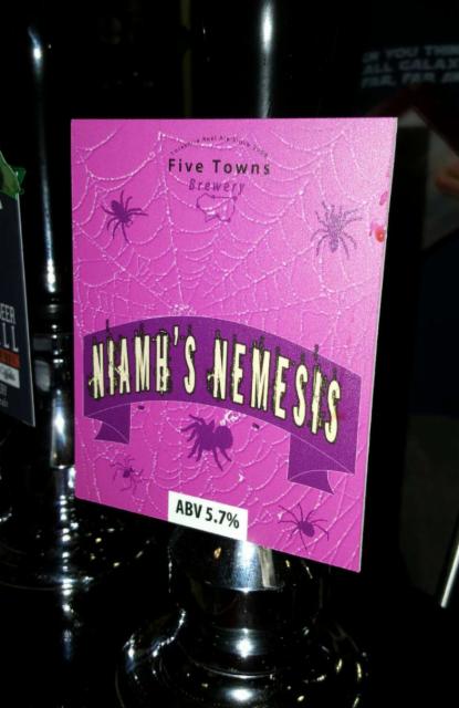 Niamh's Nemesis 5.7%, Five Towns Brewery, England