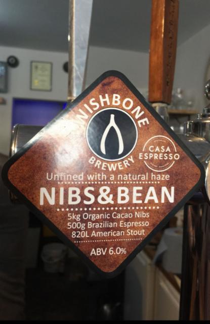 Nibs & Bean 6.0%, Wishbone Brewery, England