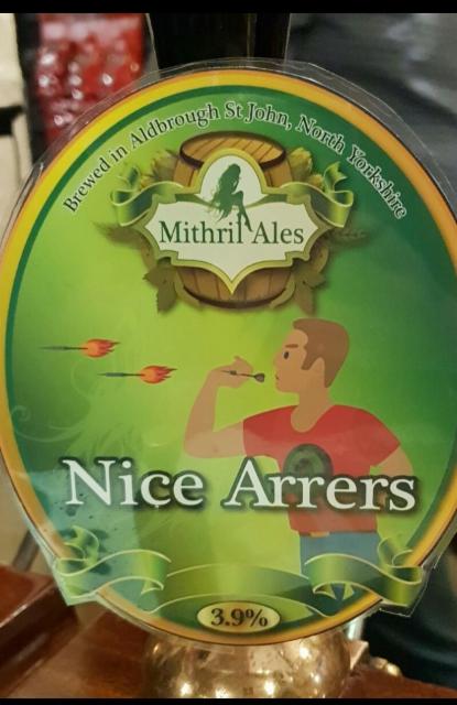 Nice Arrers 3.9%, Mithril Ales, England