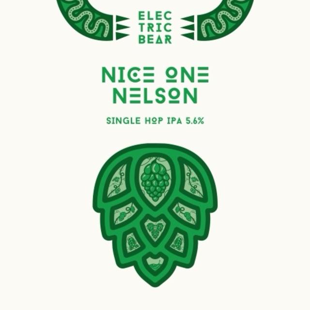 Nice One Nelson 5.6%, Electric Bear Brewing Co., England