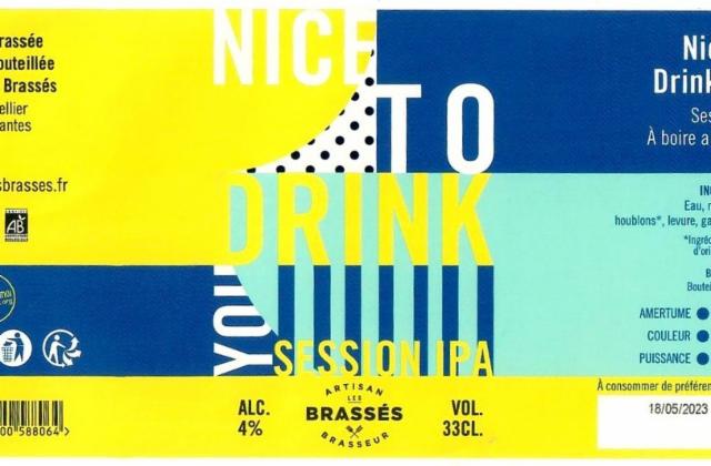 Nice To Drink You 4.0%, Les Brassés, France
