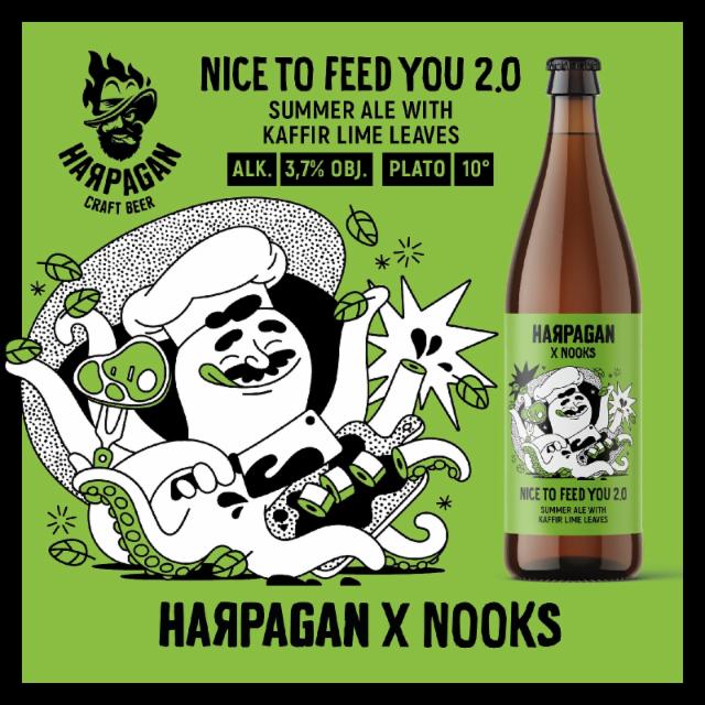 Nice To Feed You 2.0 3.7%, Browar Harpagan, Poland
