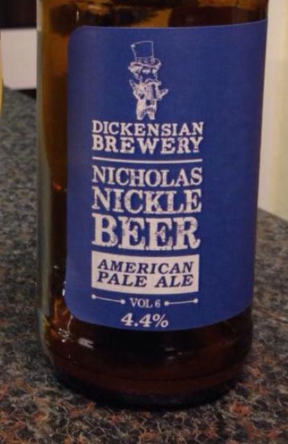 Nicholas Nickle Beer 4.4%, Dickensian Brewery, England