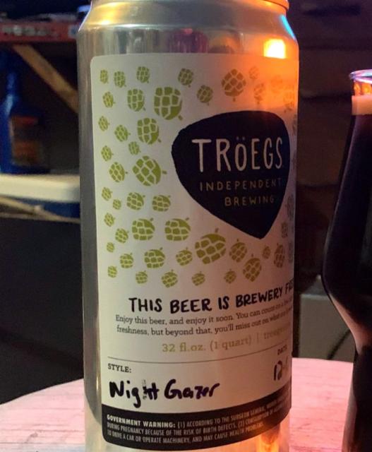 Night Gazer 7.1%, Tröegs Independent Brewing, United States