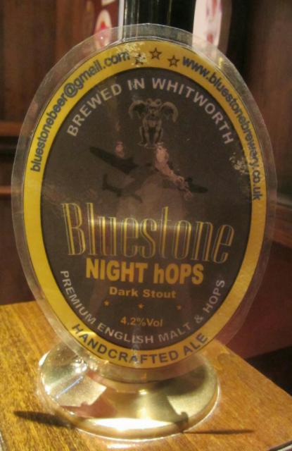 Night Hops 4.2%, Bluestone Brewery (Lancashire), England