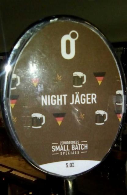 Night Jager 5.0%, Zerodegrees, England
