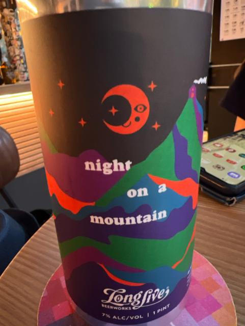 Night on a Mountain 7.0%, Long Live Beerworks, United States