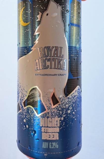 Night Strong Beer 6.3%, Royal Arktika, Vietnam