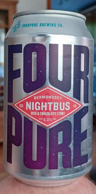 Nightbus 5.0%, Fourpure Brewing Co., England