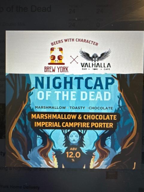 Nightcap Of The Dead 12.0%, Brew York, England