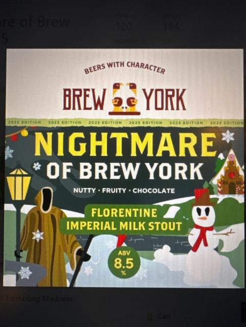 Nightmare of Brew York 2025, Brew York