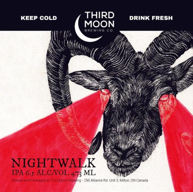 Nightwalk 6.5%, Third Moon Brewing Company, Canada