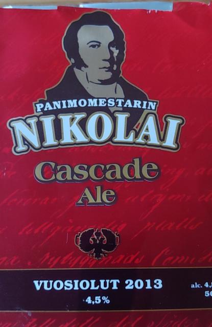 Nikolai Vuosiolut 2013 4.5%, Sinebrychoff (Carlsberg Group), Finland