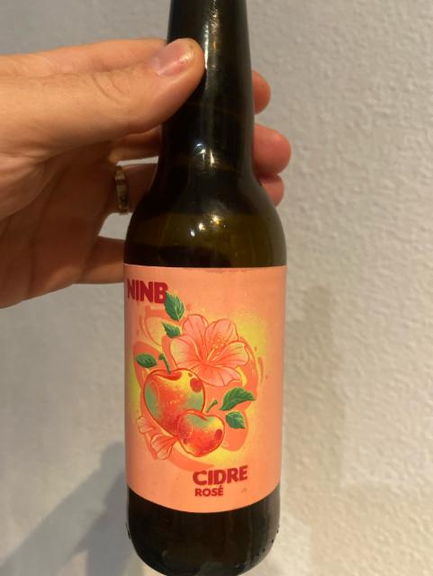 Ninb Cidre Rosé 4.5%, Cidraa!, France