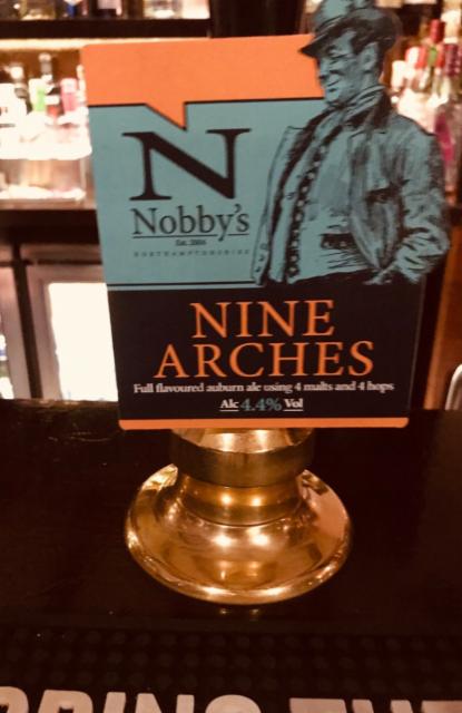 Nine Arches 4.4%, Nobby's Brewery, England